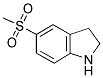 5-(METHYLSULFONYL)-INDOLINE Struktur