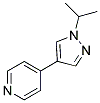 4-[1-ISOPROPYL-(1H)-PYRAZOL-4-YL]PYRIDINE Struktur