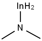 INDIUM DIMETHYLAMIDE Struktur