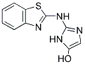 2-(1,3-BENZOTHIAZOL-2-YLAMINO)-1H-IMIDAZOL-5-OL Struktur