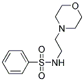 (2-MORPHOLIN-4-YLETHYL)(PHENYLSULFONYL)AMINE Struktur