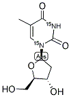 THYMIDINE (U-15N2) Struktur