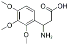 3-AMINO-3-(2,3,4-TRIMETHOXY-PHENYL)-PROPIONIC ACID Struktur