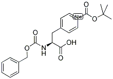 Z-P-CARBOXY-PHE(OTBU)-OH Struktur