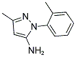 3-METHYL-1-(2-METHYLPHENYL)-1H-PYRAZOL-5-AMINE Struktur