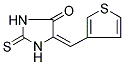 5-(3-THIENYLMETHYLENE)-2-THIOXOIMIDAZOLIDIN-4-ONE Struktur