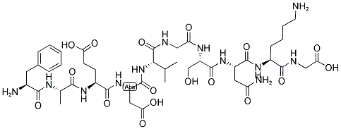 AMYLOID BETA-PROTEIN (20-29) Struktur