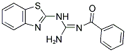 N-[(1Z)-AMINO(1,3-BENZOTHIAZOL-2-YLAMINO)METHYLENE]BENZAMIDE