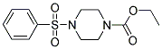 ETHYL 4-(PHENYLSULFONYL)PIPERAZINECARBOXYLATE Struktur