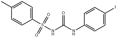 1-(4-IODOPHENYL)-3-((4-METHYLPHENYL)SULFONYL)UREA Struktur