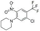 1-[5-CHLORO-2-NITRO-4-(TRIFLUOROMETHYL)PHENYL]PIPERIDINE Struktur