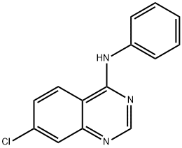 7-CHLORO-N-PHENYL-4-QUINAZOLINAMINE Struktur