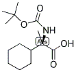 (R)-N-BOC-2-AMINO-2-CYCLOHEXYL-PROPANOIC ACID Struktur