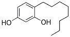 4-OCTYL-BENZENE-1,3-DIOL Struktur