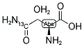 L-ASPARAGINE-4-13C MONOHYDRATE Struktur