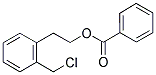 2-(CHLOROMETHYL)PHENETHYL BENZOATE Struktur