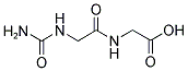 (2-UREIDO-ACETYLAMINO)-ACETIC ACID Struktur