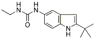 N-(2-TERT-BUTYL-(1H)-INDOL-5-YL)-N'-ETHYLUREA Struktur