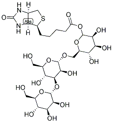 ALPHA1-3,ALPHA1-6-MANNOTRIOSE-BIOTIN Struktur