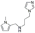 (3-IMIDAZOL-1-YL-PROPYL)-(1-METHYL-1H-PYRROL-2-YLMETHYL)-AMINE Struktur