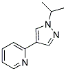 2-[1-ISOPROPYL-(1H)-PYRAZOL-4-YL]PYRIDINE Struktur