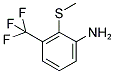 2-(METHYLTHIO)-3-(TRIFLUOROMETHYL)ANILINE Struktur