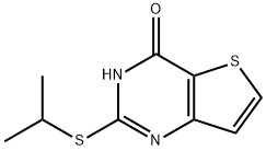 2-(ISOPROPYLSULFANYL)THIENO[3,2-D]PYRIMIDIN-4-OL Struktur