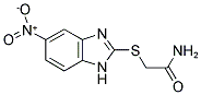 2-(5-NITRO-1H-BENZOIMIDAZOL-2-YLSULFANYL)-ACETAMIDE Struktur