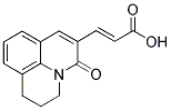 (2E)-3-(5-OXO-2,3-DIHYDRO-1H,5H-PYRIDO[3,2,1-IJ]QUINOLIN-6-YL)ACRYLIC ACID Struktur