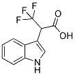 3,3,3-TRIFLUORO-2-(1H-INDOL-3-YL)PROPANOIC ACID Struktur