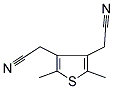 [4-(CYANOMETHYL)-2,5-DIMETHYLTHIEN-3-YL]ACETONITRILE Struktur