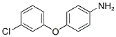 4-(3-CHLOROPHENOXY)ANILINE Struktur