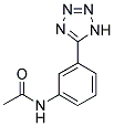 N-[3-(1H-1,2,3,4-TETRAAZOL-5-YL)PHENYL]ACETAMIDE Struktur