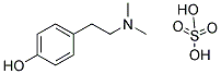 N,N-DIMETHYL-4-HYDROXYPHENETHYLAMINE SULPHATE Struktur