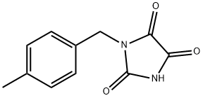 1-(4-METHYLBENZYL)-1H-IMIDAZOLE-2,4,5(3H)-TRIONE Struktur