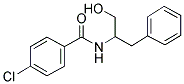 N-(1-BENZYL-2-HYDROXYETHYL)-4-CHLOROBENZENECARBOXAMIDE Struktur