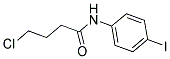 4-CHLORO-N-(4-IODOPHENYL)BUTANAMIDE Struktur