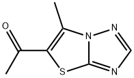 1-(6-METHYL[1,3]THIAZOLO[3,2-B][1,2,4]TRIAZOL-5-YL)-1-ETHANONE Struktur