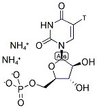 URACIL-BETA-D-ARABINOFURANOSIDE 5'-MONOPHOSPHATE, DIAMMONIUM SALT, [5-3H]- Struktur