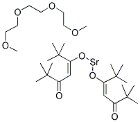 BIS(2,2,6,6-TETRAMETHYL-3,5-HEPTANEDIONATO)STRONTIUM TRIGLYME ADDUCT price.