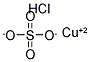 COPPER SULFATE SOLUTION WITH HYDROCHLORIC ACID Struktur