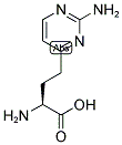 (S)-2-AMINO-4-[(2-AMINO)PYRIMIDINYL]BUTANOIC ACID Struktur