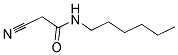 2-CYANO-N-HEXYLACETAMIDE Struktur