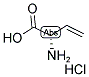 (S)-2-AMINO-BUT-3-ENOIC ACID HCL Struktur