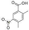 5-NITRO-2,4-DIMETHYLBENZOIC ACID Struktur