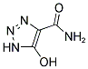 5-HYDROXY-1H-1,2,3-TRIAZOLE-4-CARBOXAMIDE Struktur