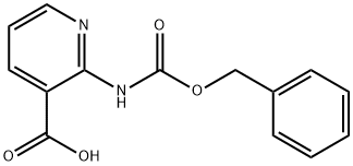 2-BENZYLOXYCARBONYLAMINO-NICOTINIC ACID Struktur