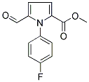 METHYL 1-(4-FLUOROPHENYL)-5-FORMYL-1H-PYRROLE-2-CARBOXYLATE Struktur