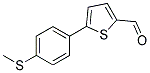 5-[4-(METHYLSULFANYL)PHENYL]-2-THIOPHENECARBALDEHYDE Struktur