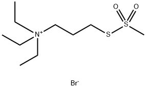 3-(TRIETHYLAMMONIUM)PROPYL METHANTHIOSULFONATE BROMIDE Struktur